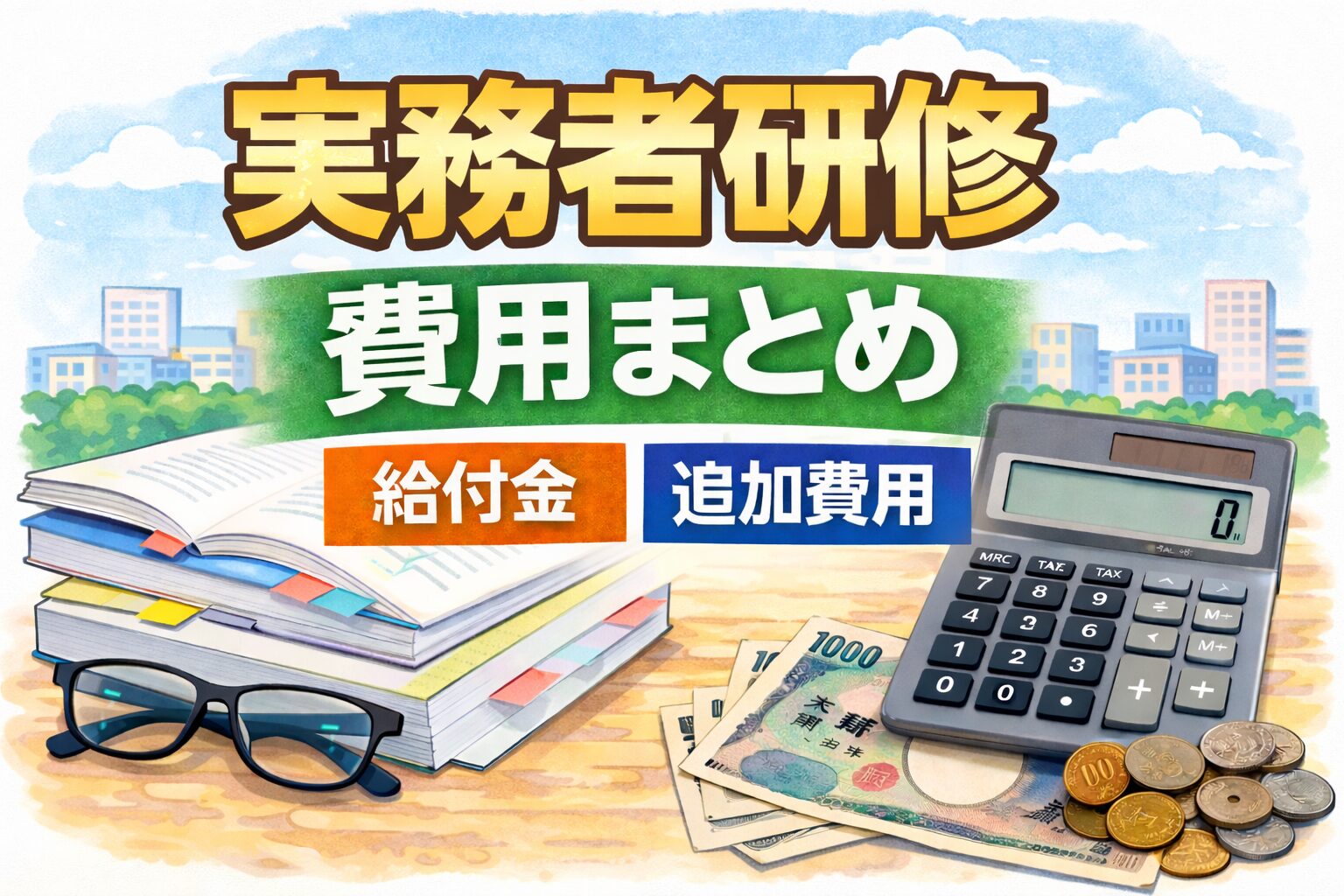 実務者研修の費用まとめ（給付金と追加費用のポイント）を解説するアイキャッチ画像
